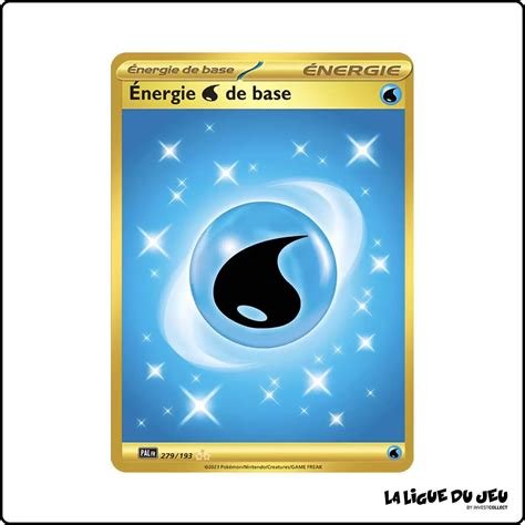 Carte pokemon energie eau de base pal 279/193