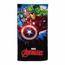 Serviette de plage 70x140cm marvel - avengers