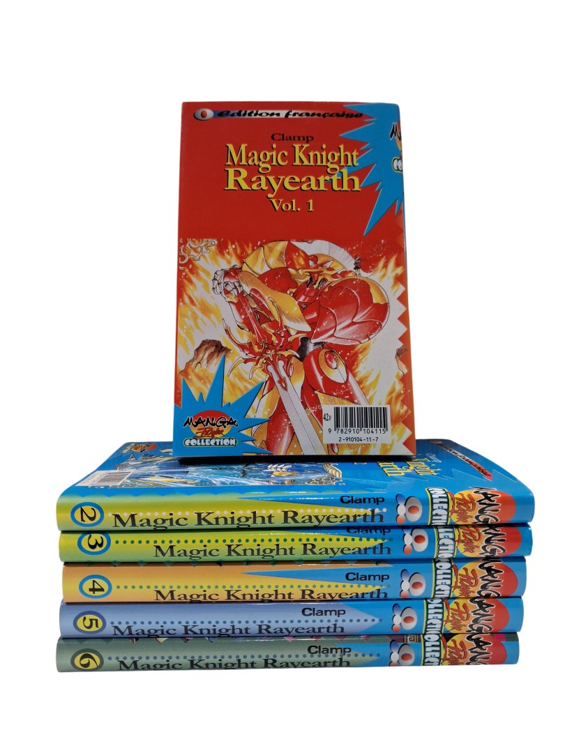 Magic knght rayearth - 6 tomes