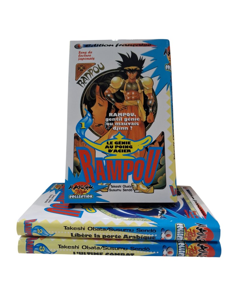 Rampou le genie au poing d'acier - 3 tomes