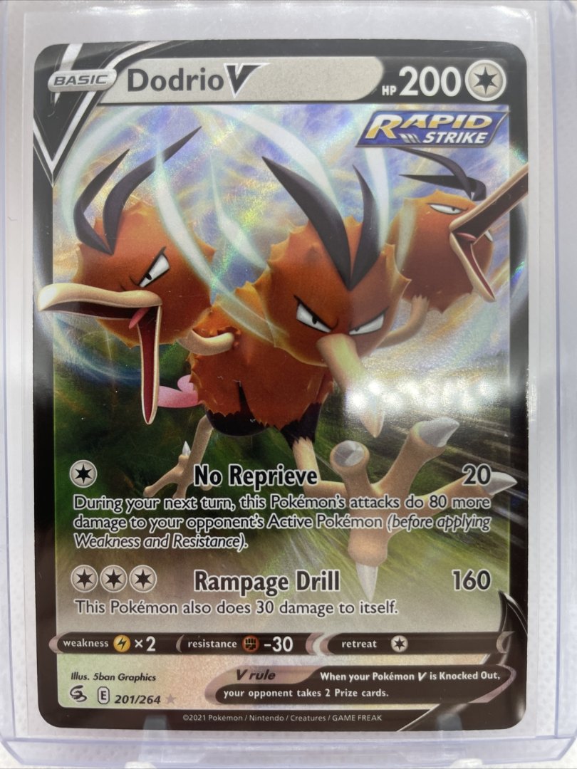 Carte rare dodrio v 201
