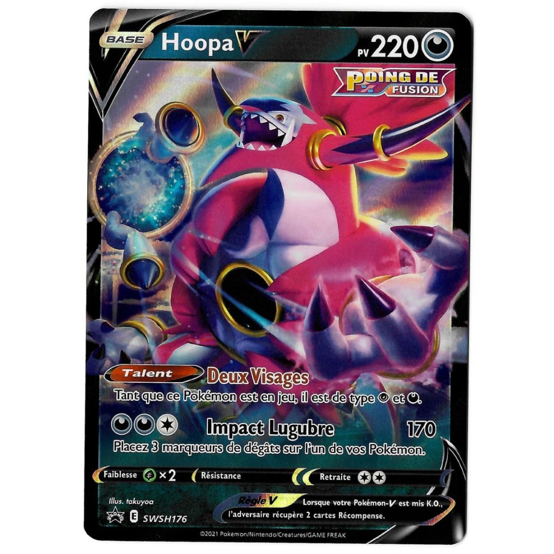 Carte rare hoopa v swsh176