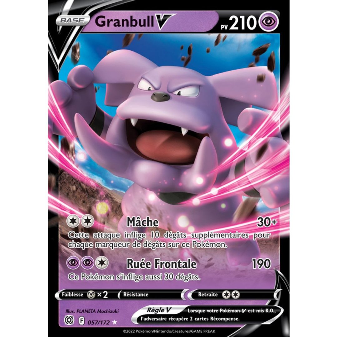 Carte rare granbull v 057