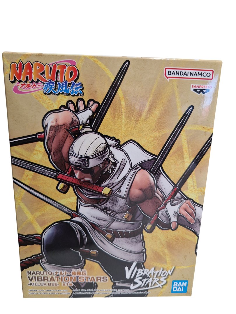 Figurine naruto shippuden - killer bee vibration stars 17cm