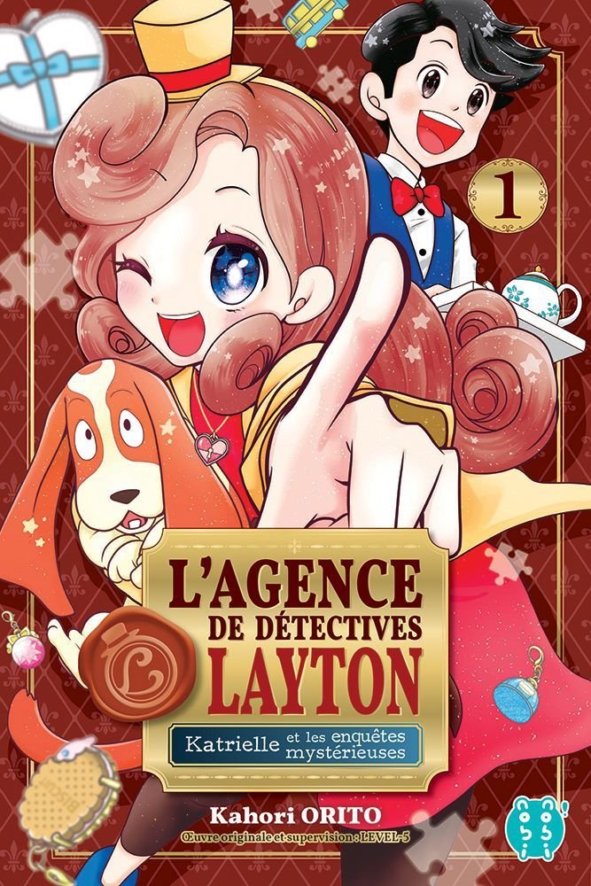 Agence de detectives layton - katrielle et les enquetes mysterieuses (l') - tome 1