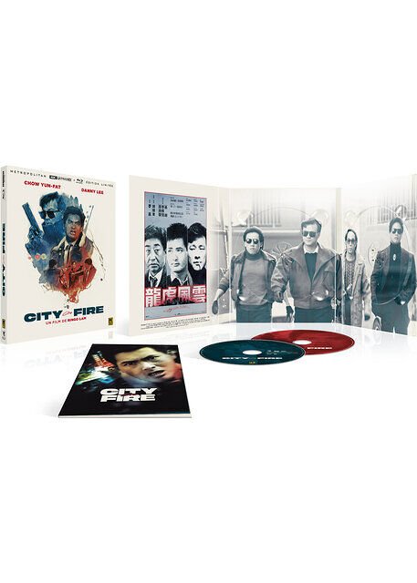 City on fire - edition collector - 4k ultra hd + blu-ray