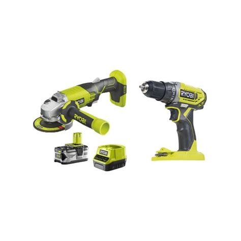 Bricolage one + lot perceuse+meuleuse d'angle
