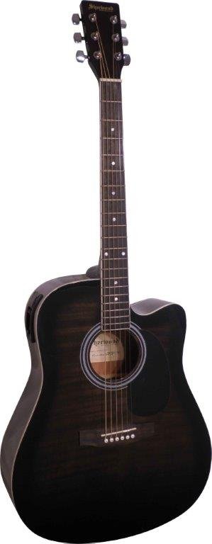 Guitare folk electro accoustique sh782cetbk