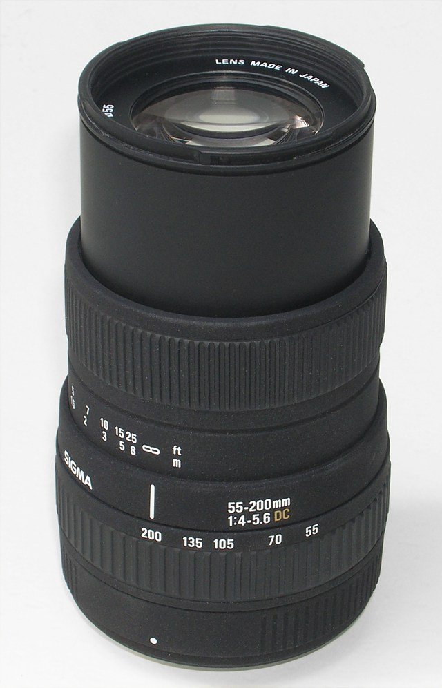 Objectif reflex 55-200 mm 1:4-5.6 dc