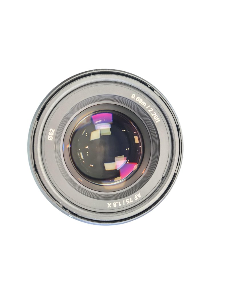 Objectif reflex, hybride af 75 mm f1.8 x