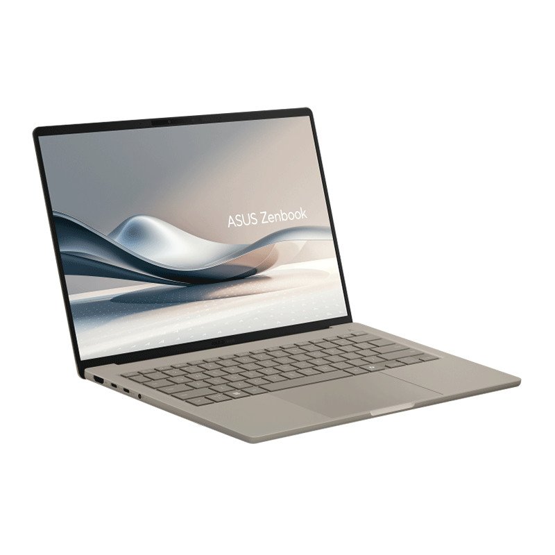 Ordinateur portable snapdragon x126100 2,96ghz zenbook a14 ux3407q 14" 512go 16go iris x graphique azerty