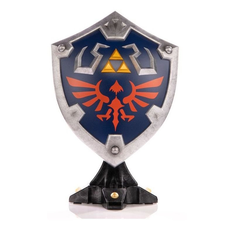 Figurine collector breath of the wild - nintendo - hylian shield