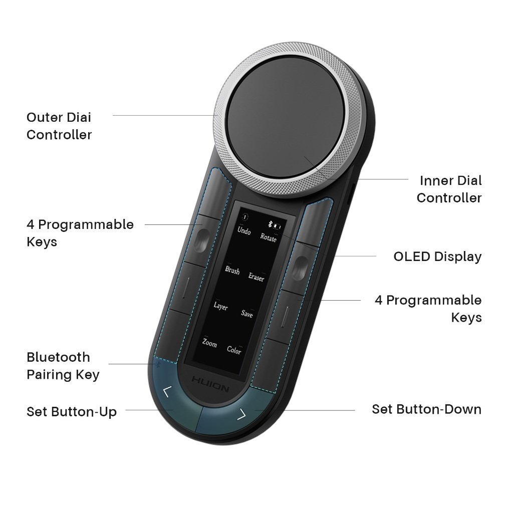 Souris keydial remote k40