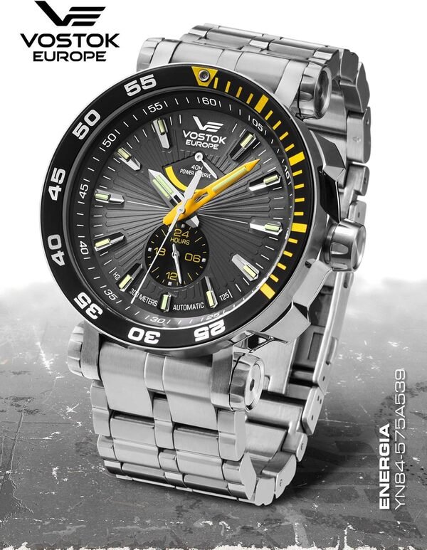 Montre automatique energia rocket yn84/575a539b 48mm