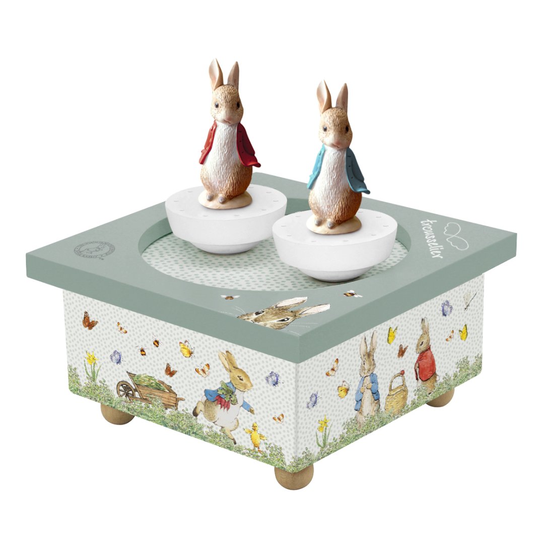 Boite a musique dancing peter rabbit