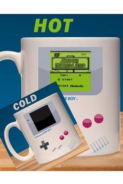 Figurine nintendo game boy mug decor thermique super mario land