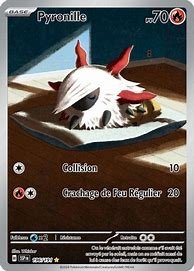 Carte pokemon pyronille ssp 196/191