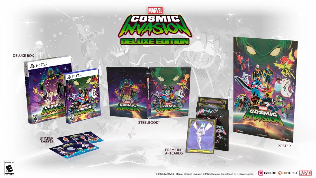 Jeu marvel cosmic invasion deluxe edition