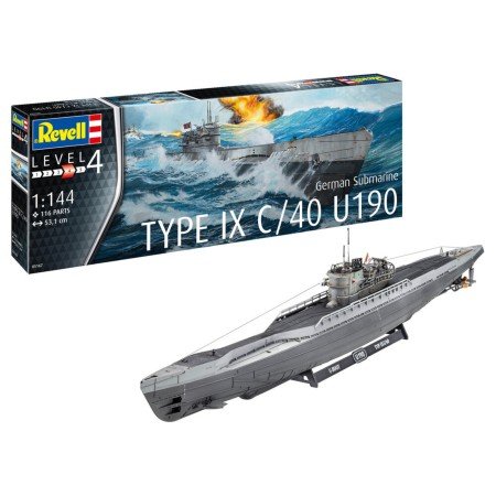 Maquette 1:144 type ix c/40