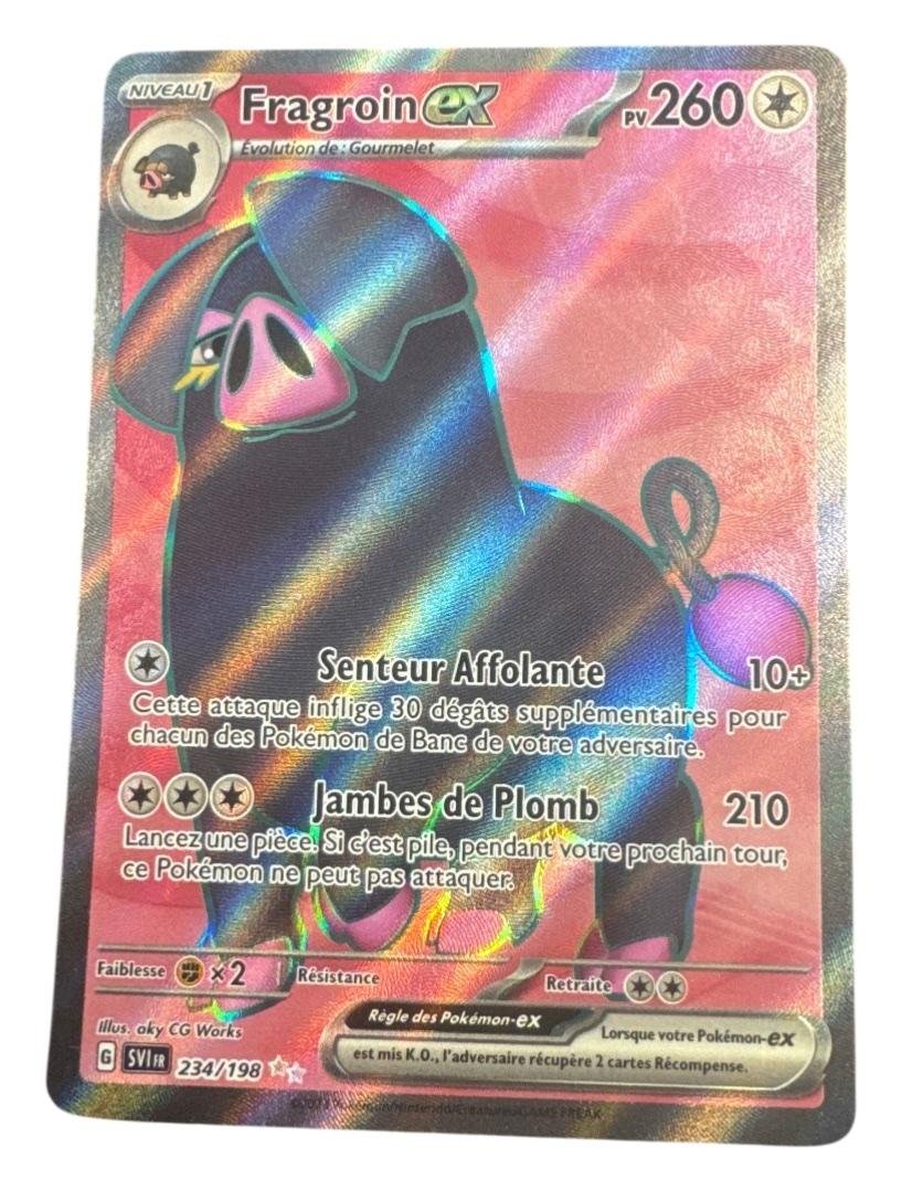 Carte pokemon fragroin ex svi 234/198