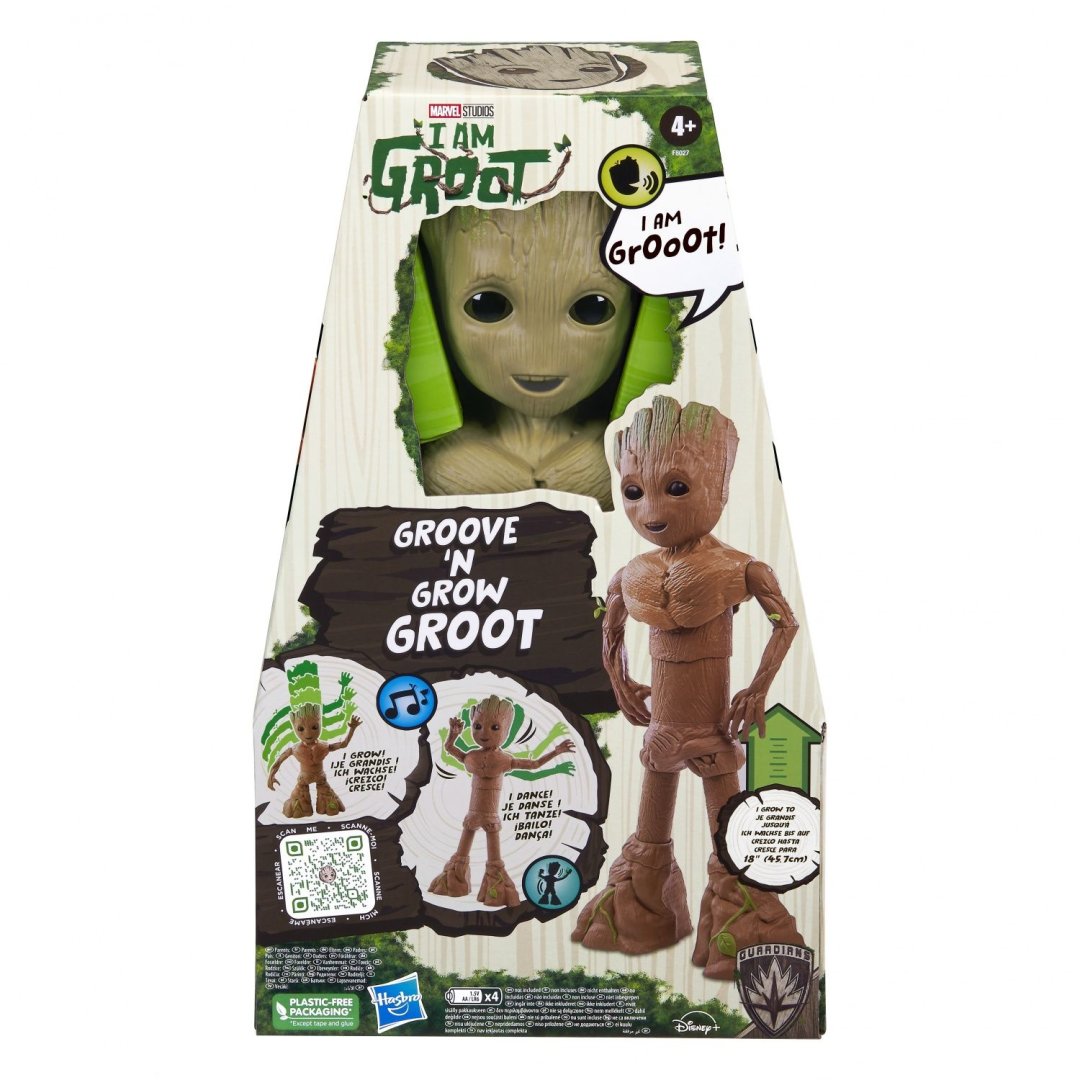Figurine groot grandit et danse marvel - la figurine