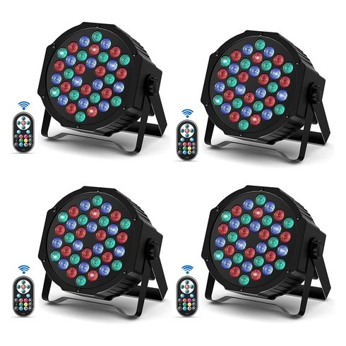 Jeu de lumiere x4 avec housse zq01082