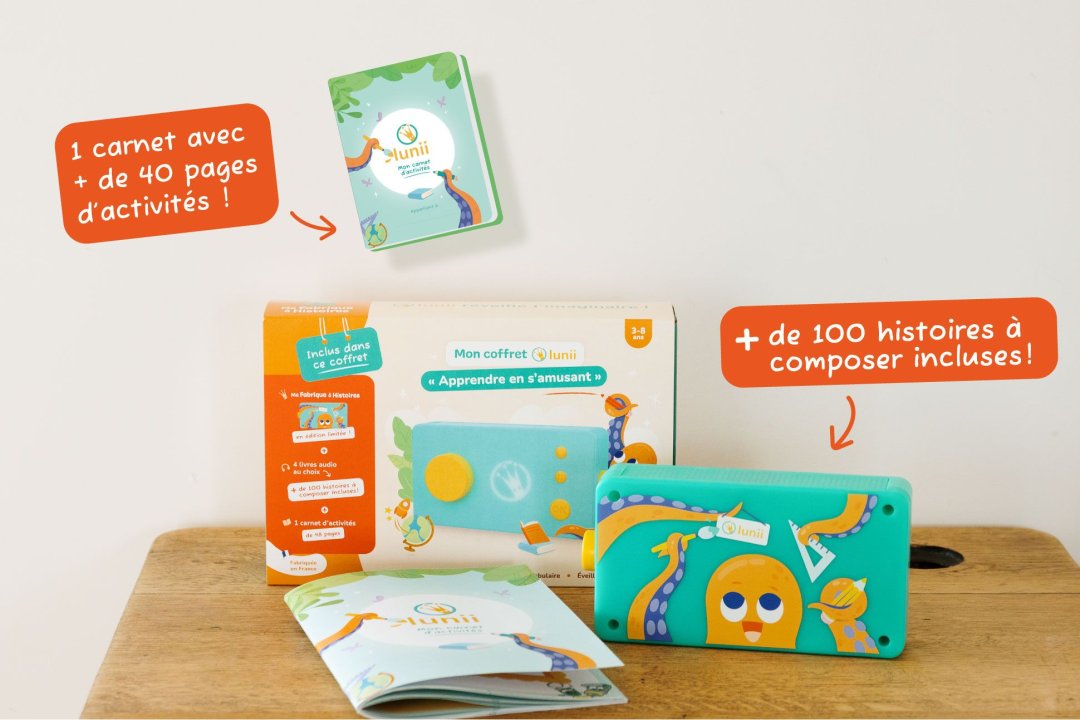 Jouet conteuse d'histoires mon coffret apprendre en s'amusant