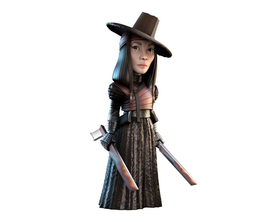 Figurine 12 cm - movies #112 - rebel moon - nemesis - figurine 12cm