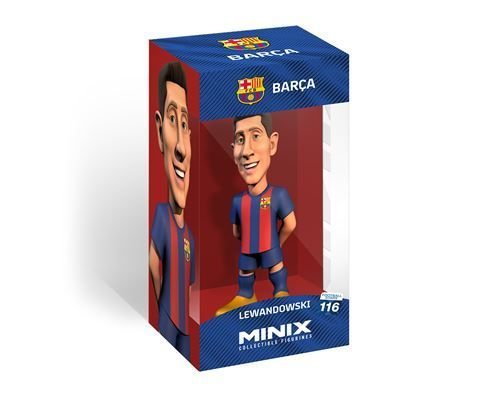 Figurine 12 cm football stars #116 fc barcelone - lewandowski 9