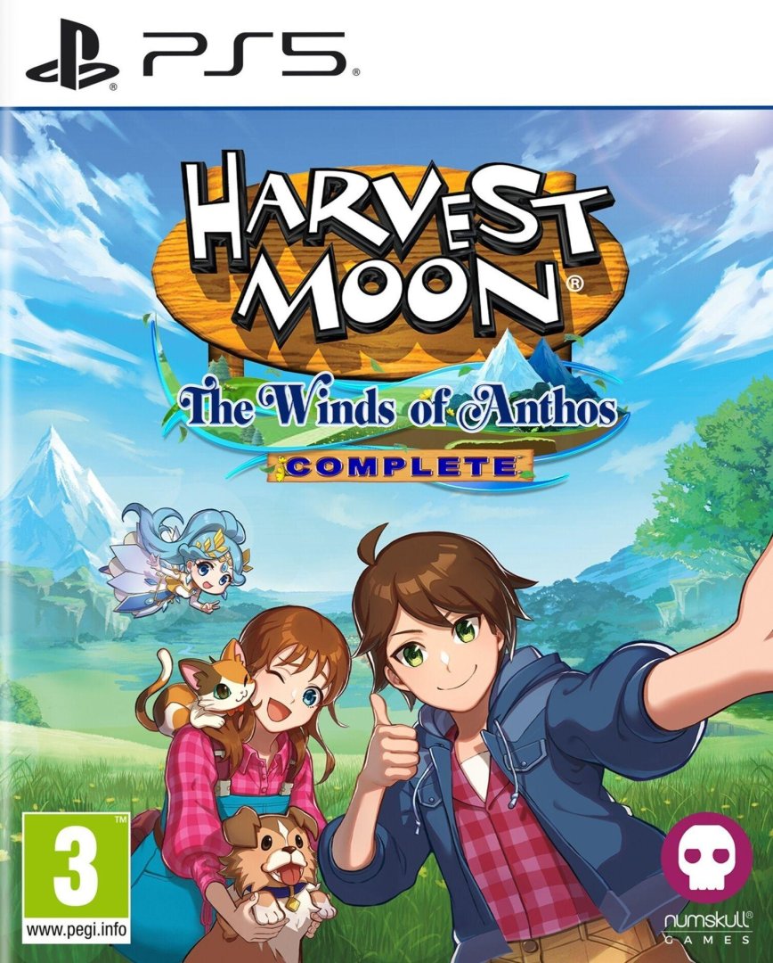 Jeu harvest moon the winds of anthos complete edition