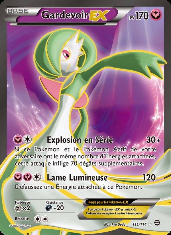 Carte pokemon gardevoir ex sts 111/114