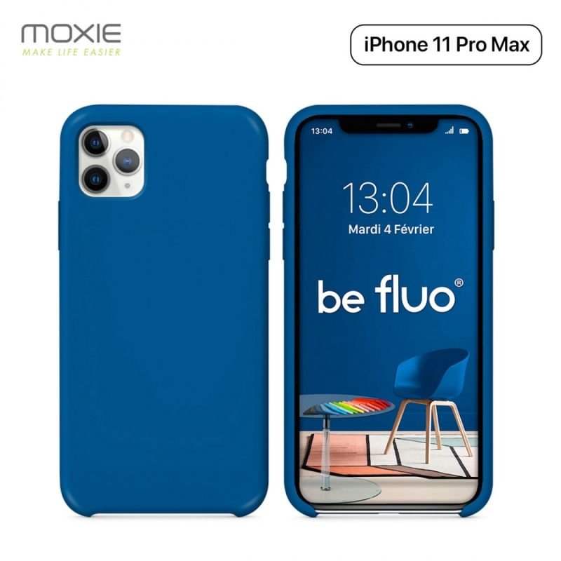 Coque iPhone 15 pro max befluo gris