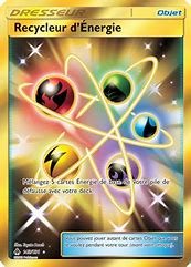 Cartes a collectionner recycleur d'energie 108/088
