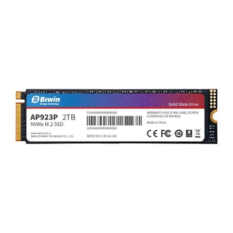 Ssd nvme m2 ap923p 1tb