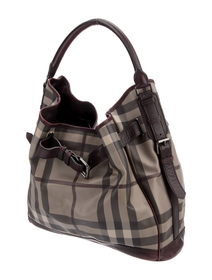 Sac a main hobo medium en smoked check
