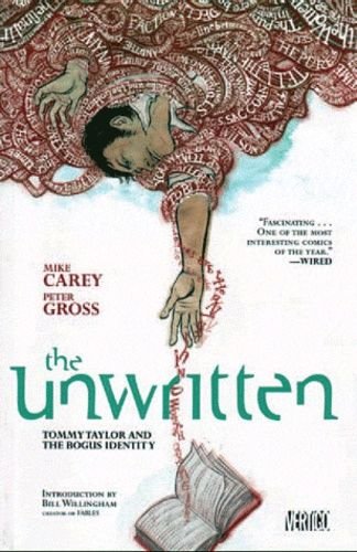 The unwritten - entre les lignes tome 1 - tommy taylor et l'identite factice
