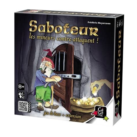 Jeu de societe saboteur les mineurs contre-attaquent !