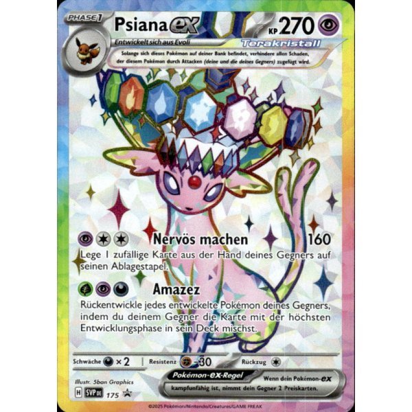 Carte pokemon mentali ex svp 175