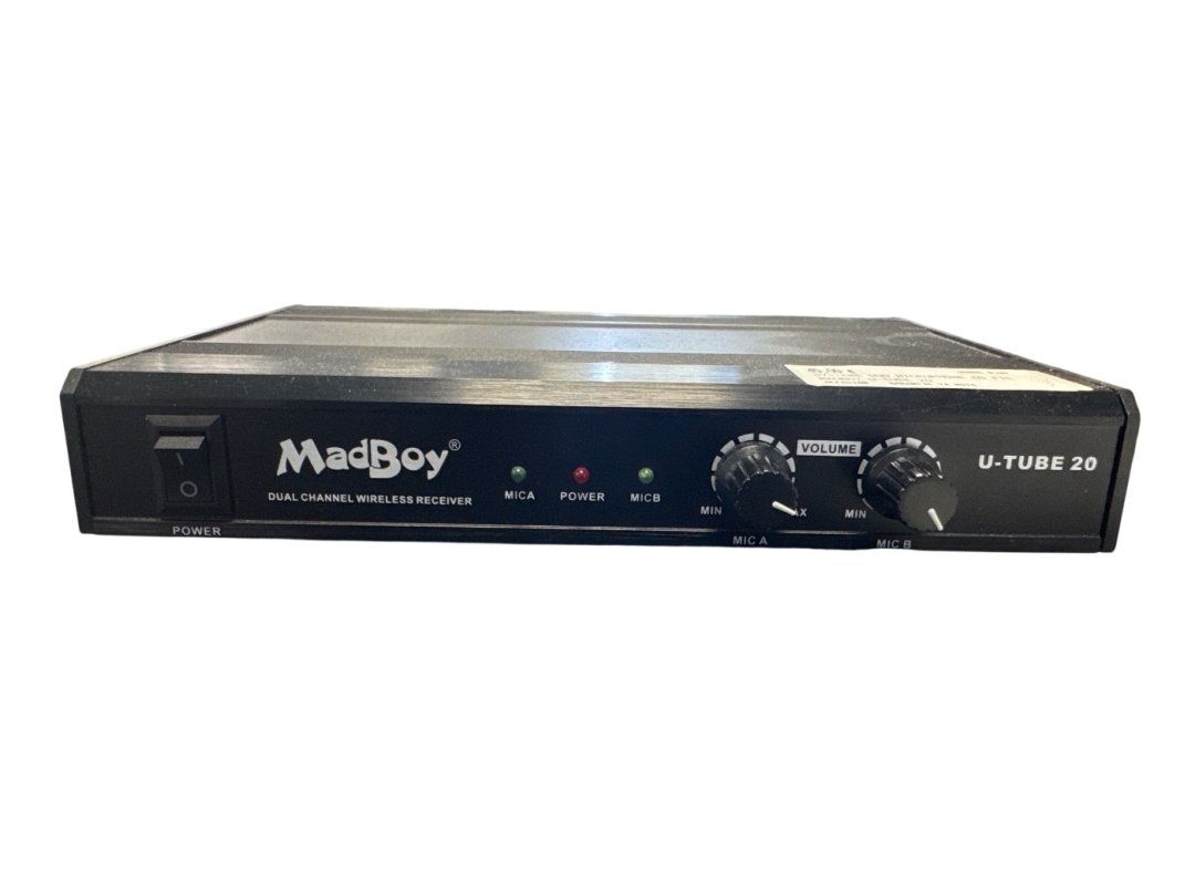 Systeme duo microphone ss fil u-tube 20