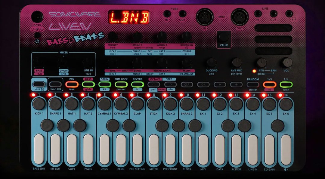 Boite a rythme lvn-030 16