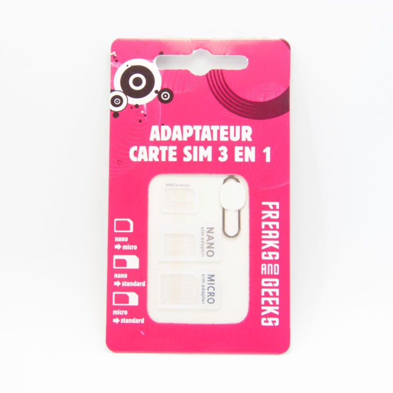 Adaptateur sim 3in1