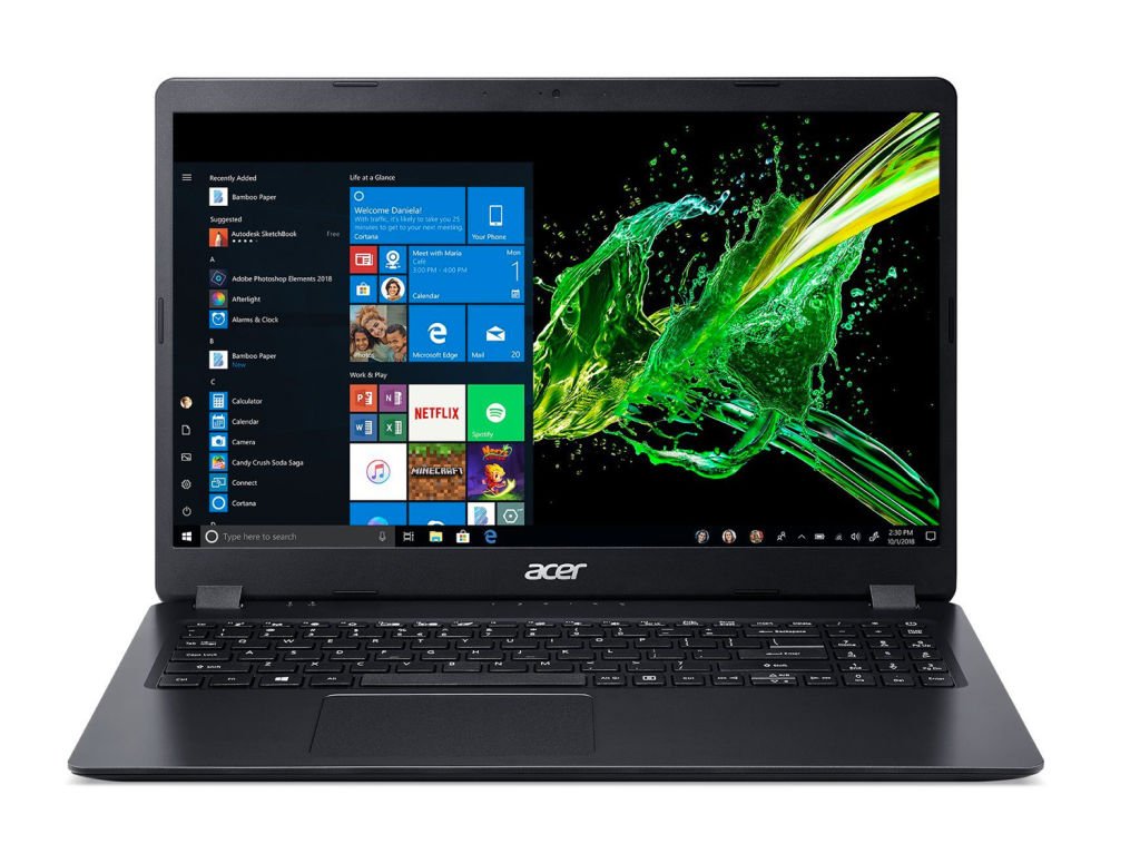 Ordinateur portable intel celeron n4020 1.1ghz aspire 3 a315-34-c0v3 15" 4 go intel uhd grpahics 600 1to