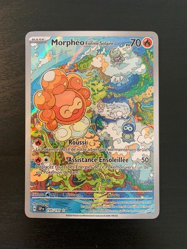 Carte pokemon morpheo forme solaire ssp 195