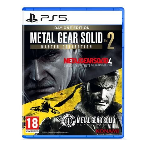 Jeu metal gear solid master collection vol.2 d1