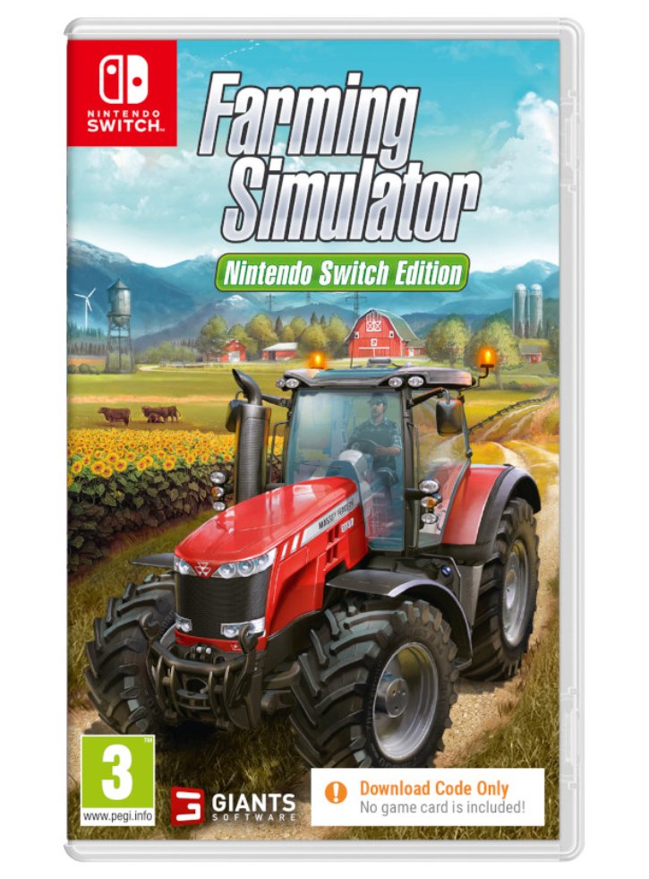 Jeu farming simulator 26 nintendo edition