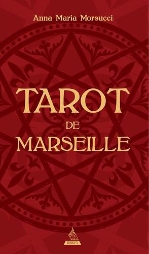 Tarot de marseille - contient : 78 cartes illustrees et 1 guide d'accompagnement