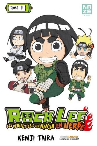 Manga rock lee - les peripeties d'un ninja en herbe - tome 1