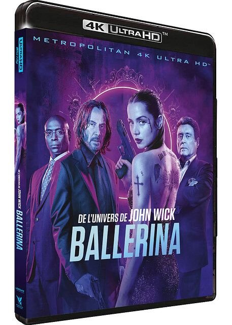 Ballerina : de l'univers de john wick - 4k ultra hd - 4k ultra hd