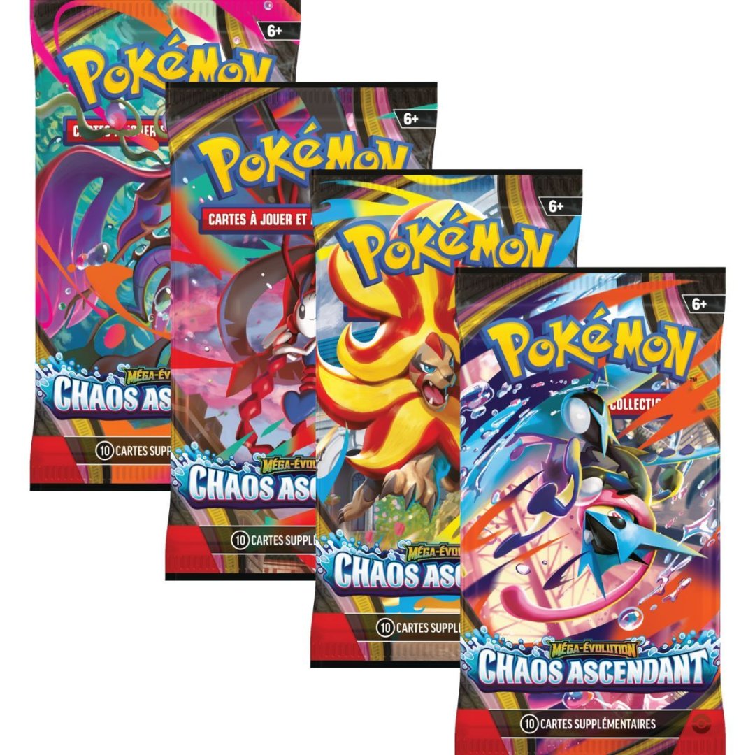 Cartes a collectionner booster chaos ascendant