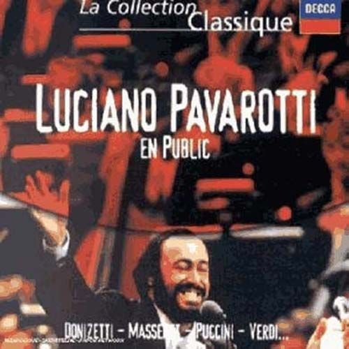 Cd pavarotti en public